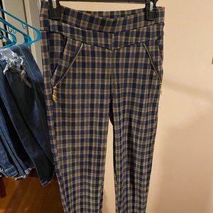 XJ Boost One Size super stretchy plaid pants